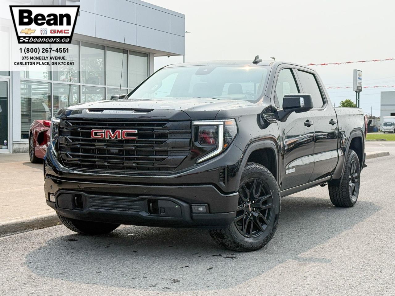 New 2025 GMC Sierra 1500 Elevation 5.3L V8 WITH REMOTE START/ENTRY, HEATED SEATS, HEATED STEERING WHEEL, CRUISE CONTROL, HD REAR VISION CAMERA, BOSE SOUND SYSTEM for sale in Carleton Place, ON