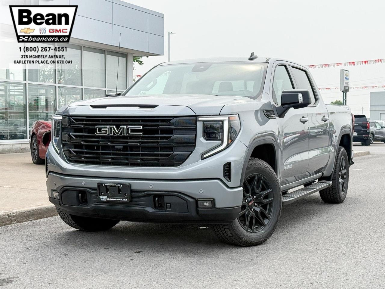 New 2025 GMC Sierra 1500 Elevation 5.3L V8 WITH REMOTE START/ENTRY, HEATED SEATS, HEATED STEERING WHEEL, CRUISE CONTROL, HD REAR VISION CAMERA, BOSE SOUND SYSTEM for sale in Carleton Place, ON