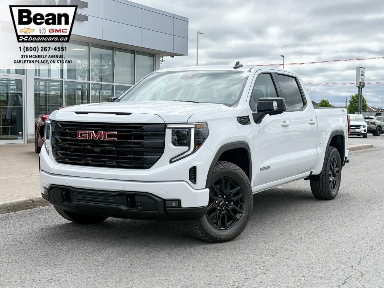 New 2025 GMC Sierra 1500 Elevation 5.3L V8 WITH REMOTE START/ENTRY, HEATED SEATS, HEATED STEERING WHEEL, CRUISE CONTROL, HD REAR VISION CAMERA, BOSE SOUND SYSTEM for sale in Carleton Place, ON