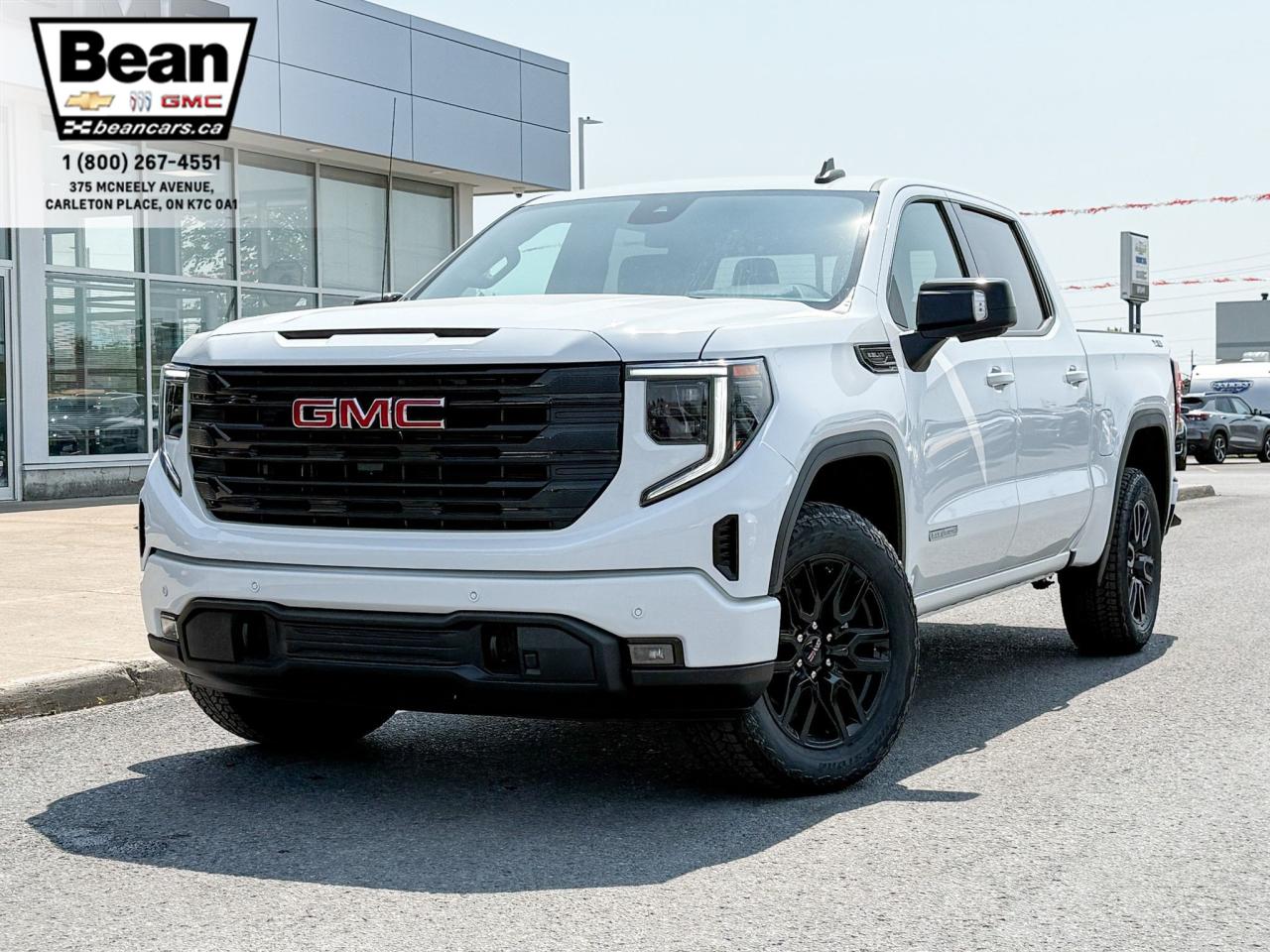 New 2025 GMC Sierra 1500 Elevation 5.3L V8 WITH REMOTE START/ENTRY, HEATED SEATS, HEATED STEERING WHEEL, CRUISE CONTROL, HD REAR VISION CAMERA, BOSE SOUND SYSTEM for sale in Carleton Place, ON