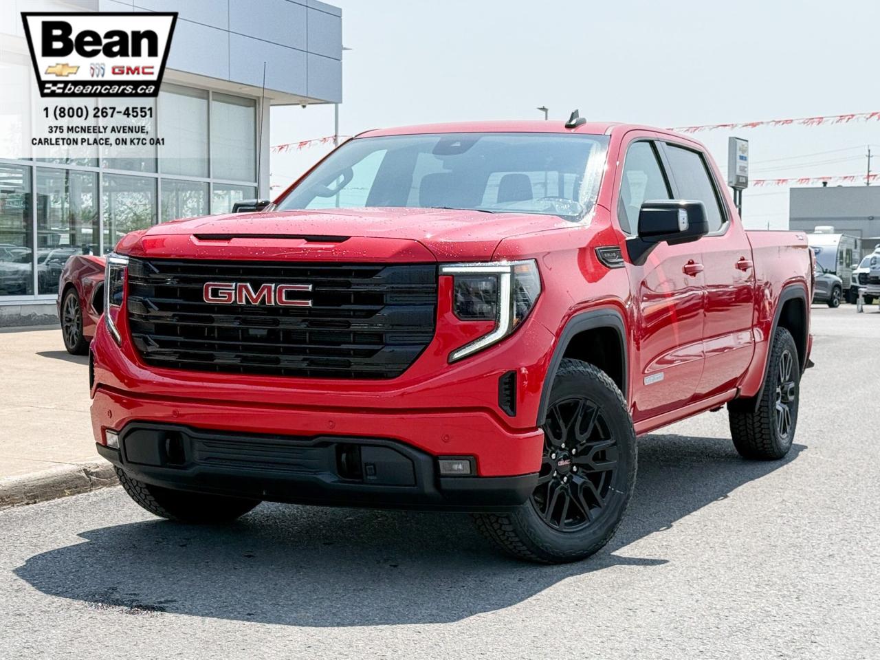 New 2025 GMC Sierra 1500 Elevation 5.3L V8 WITH REMOTE START/ENTRY, HEATED SEATS, HEATED STEERING WHEEL, CRUISE CONTROL, HD REAR VISION CAMERA, BOSE SOUND SYSTEM for sale in Carleton Place, ON