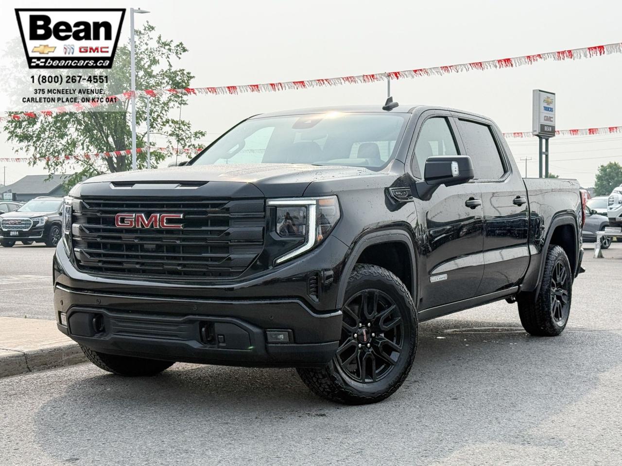 New 2025 GMC Sierra 1500 Elevation 5.3L V8 WITH REMOTE START/ENTRY, HEATED SEATS, HEATED STEERING WHEEL, CRUISE CONTROL, HD REAR VISION CAMERA, BOSE SOUND SYSTEM for sale in Carleton Place, ON