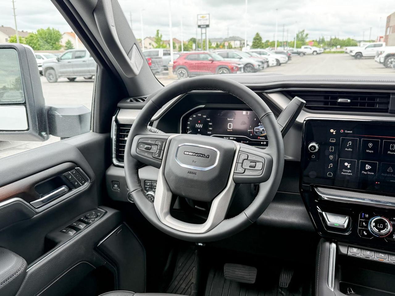 2025 GMC Sierra 2500 HD Denali DURAMAX 6.6L V8 WITH REMOTE START/ENTRY, HEATED SEATS, HEATED STEERING WHEEL, VENTILATED SEATS, HD SURROUND VISION Photo