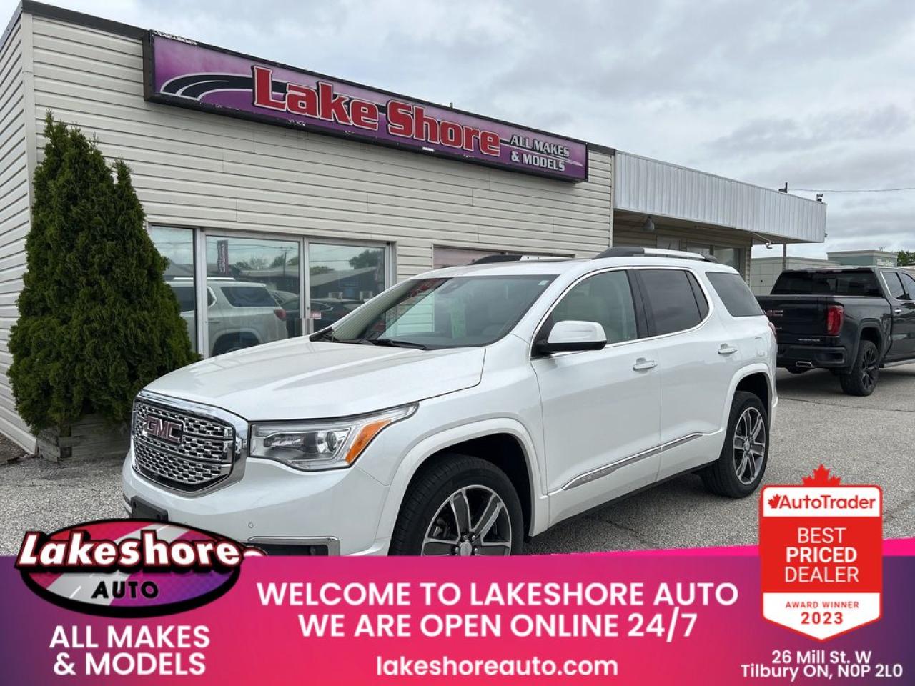 Used 2019 GMC Acadia Denali for sale in Tilbury, ON