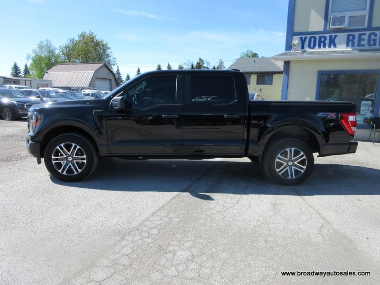 2023 Ford F-150 LIKE NEW STX-MODEL 5 PASSENGER 2.7L - ECO-BOOST.. 4X4.. CREW-CAB.. SHORTY.. NAVIGATION.. BACK-UP CAMERA.. BLUETOOTH SYSTEM.. KEYLESS ENTRY.. Photo2