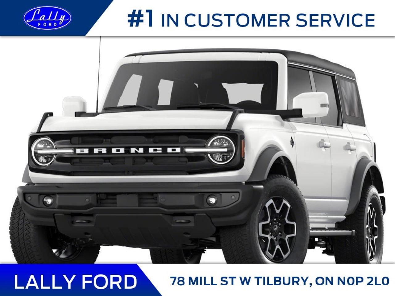 New 2025 Ford Bronco Outer Banks for sale in Tilbury, ON