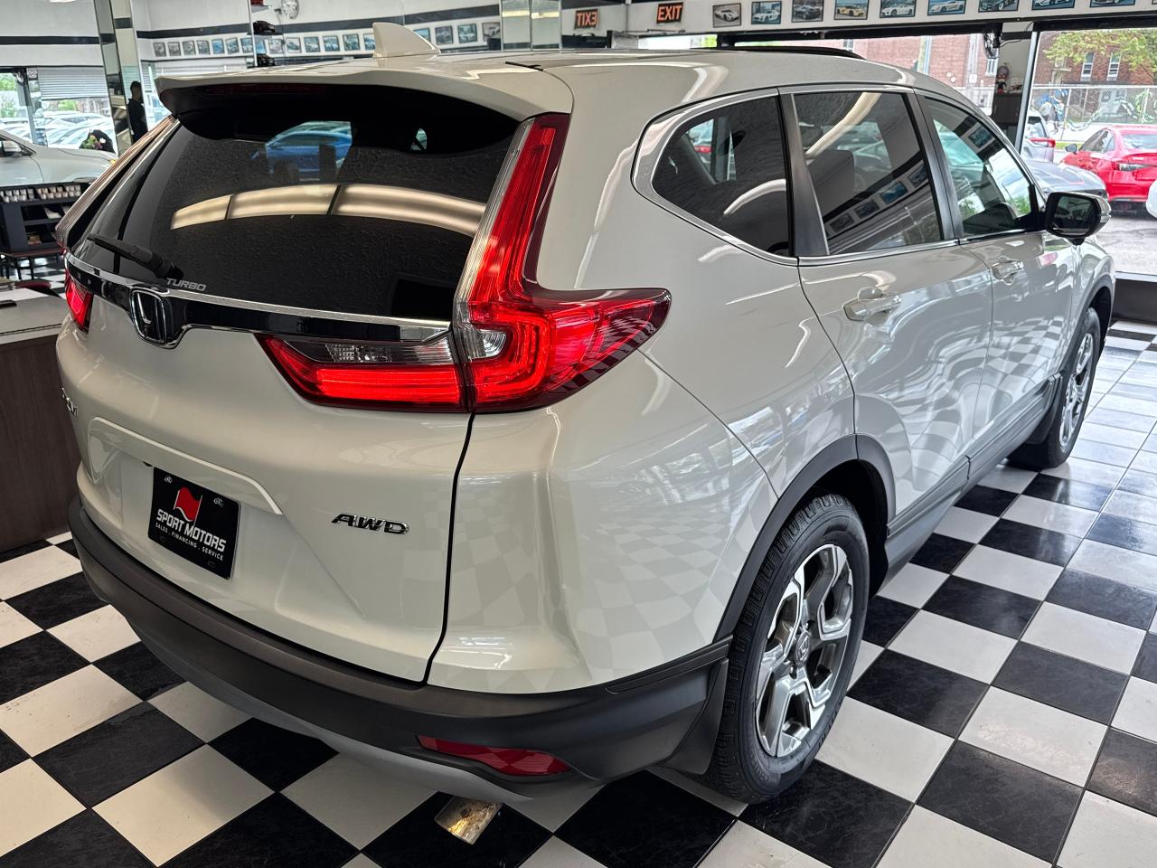 2018 Honda CR-V EX-L AWD+NewTires+Roof+AdaptiveCruise+CLEAN CARFAX Photo9