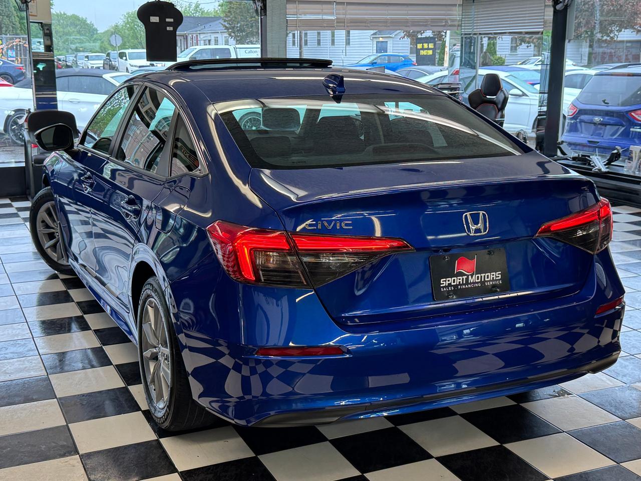 2022 Honda Civic EX+Blind Spot+Roof+ONE OWNER+CLEAN CARFAX Photo85