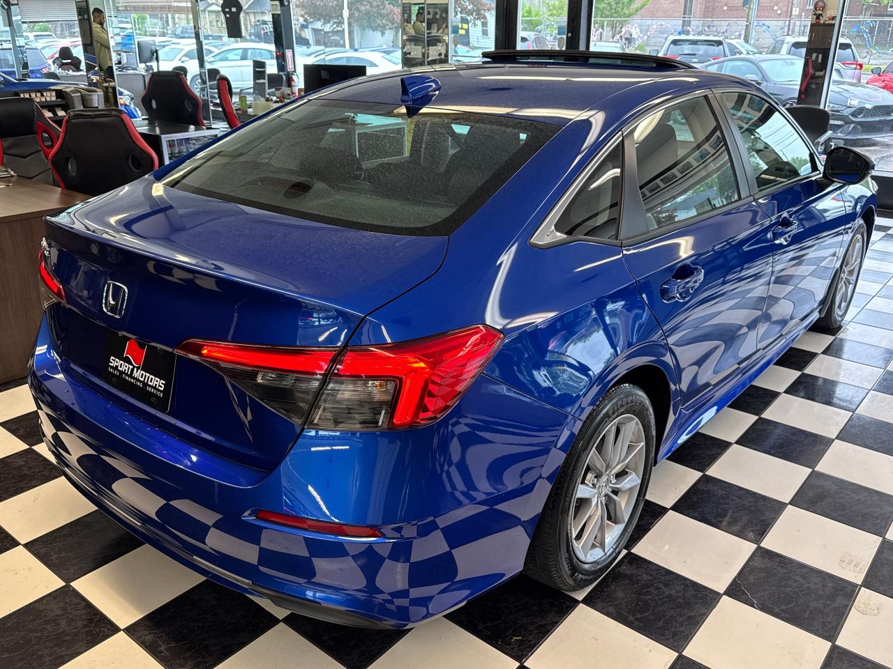 2022 Honda Civic EX+Blind Spot+Roof+ONE OWNER+CLEAN CARFAX Photo13