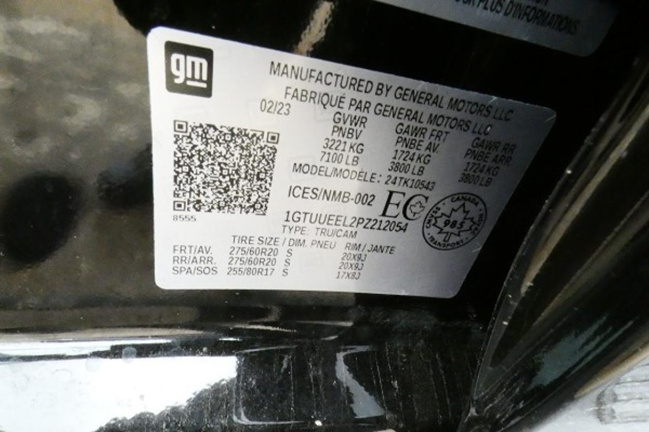 2023 GMC Sierra 1500 AT4 6.2L V8 w/H&C L, S/R, NAV rdy, BUC - Photo #23