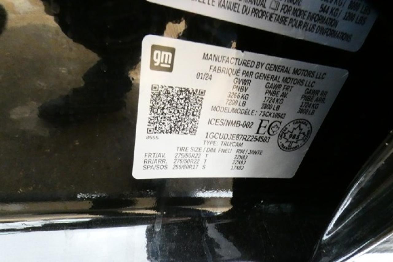 2024 Chevrolet Silverado 1500 High Country w/H&C l, S/R, NAV, RVM+BUC, HUD - Photo #25