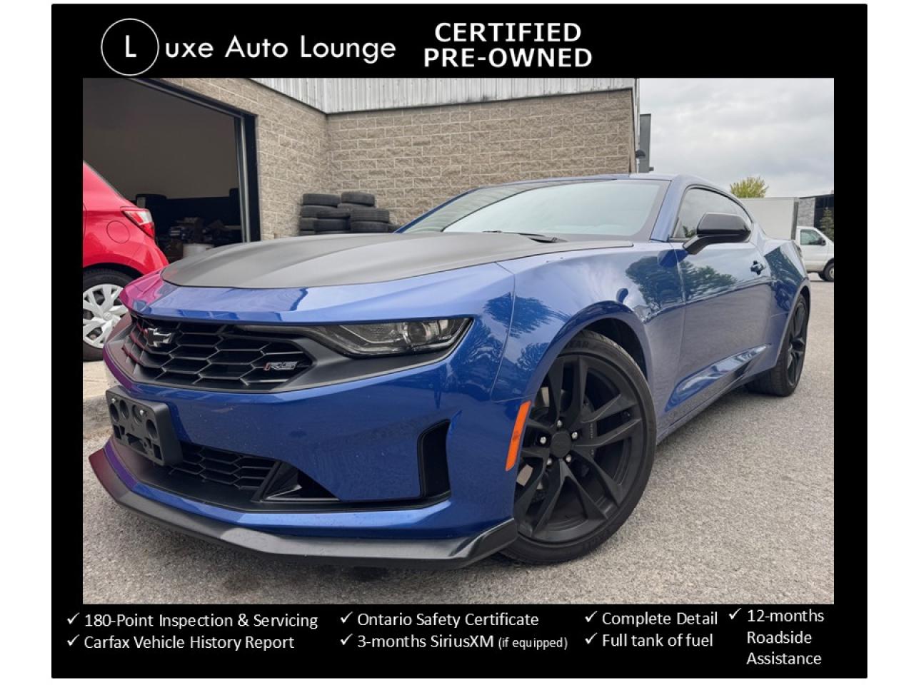 Used 2019 Chevrolet Camaro 3LT - 9K, 1L3 TRACK PKG, RECAROS, PDR, NPP EXHAUST for sale in Orleans, ON