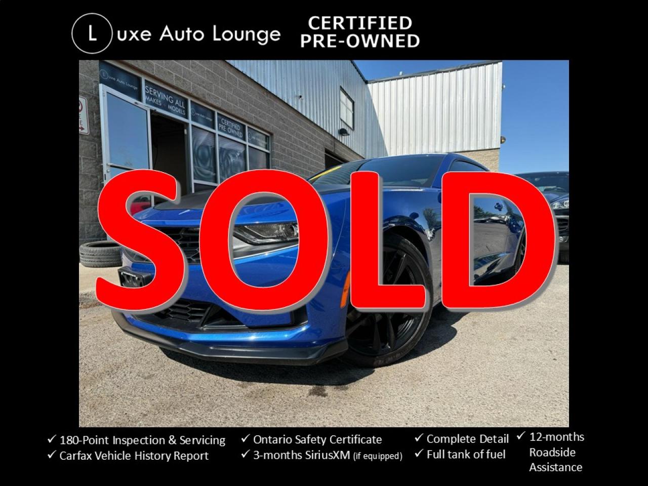 Used 2019 Chevrolet Camaro 3LT - 9K, 1L3 TRACK PKG, RECAROS, PDR, NPP EXHAUST for sale in Orleans, ON