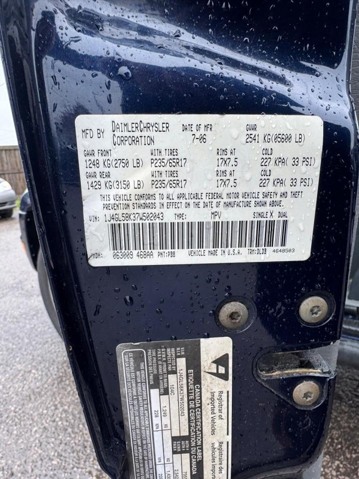 2007 Jeep Liberty AS IS, Limited Edition, RUNS WELL, 4X4 - Photo #16