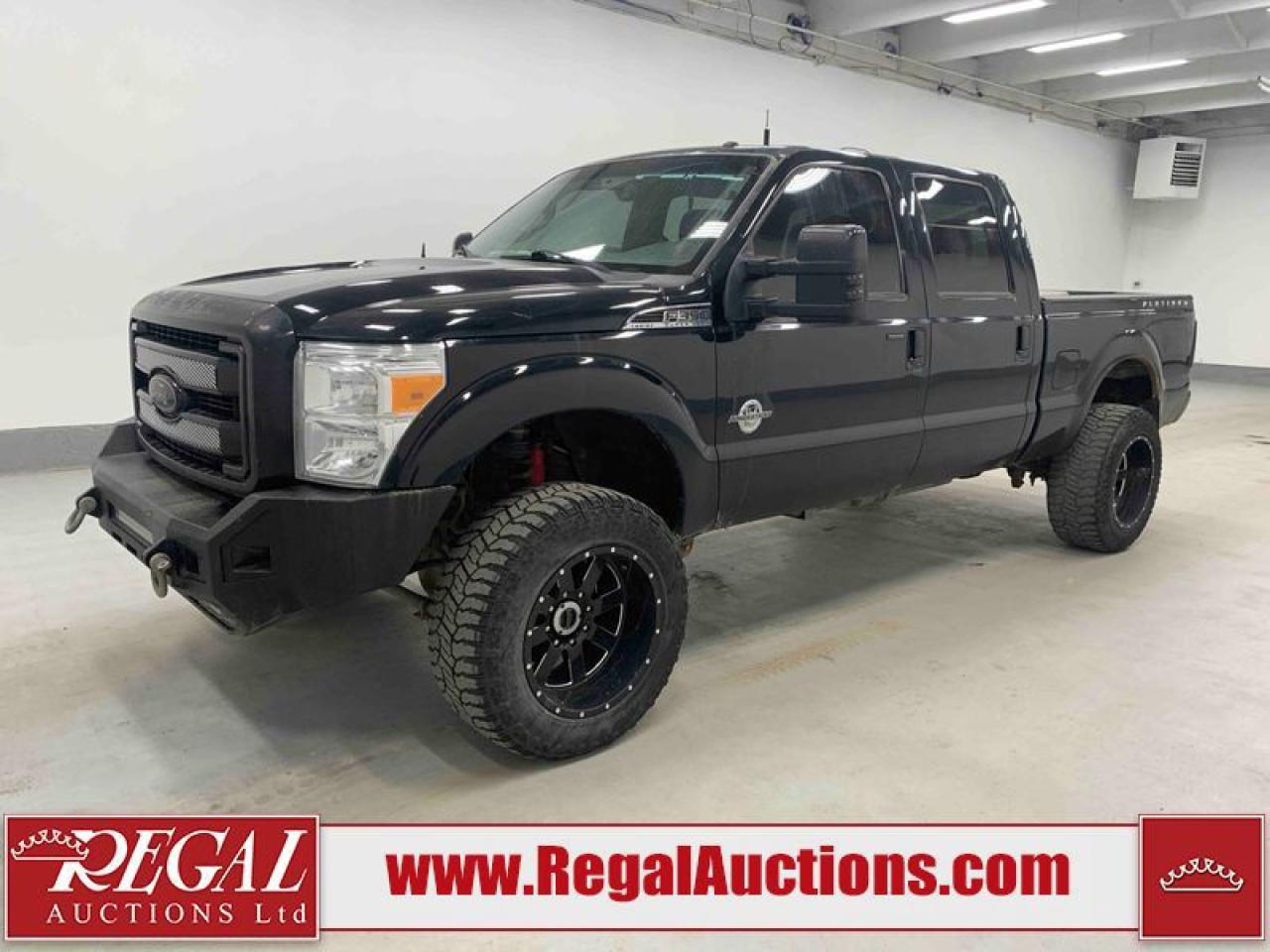 Used 2016 Ford F-350 SD Platinum for sale in Calgary, AB