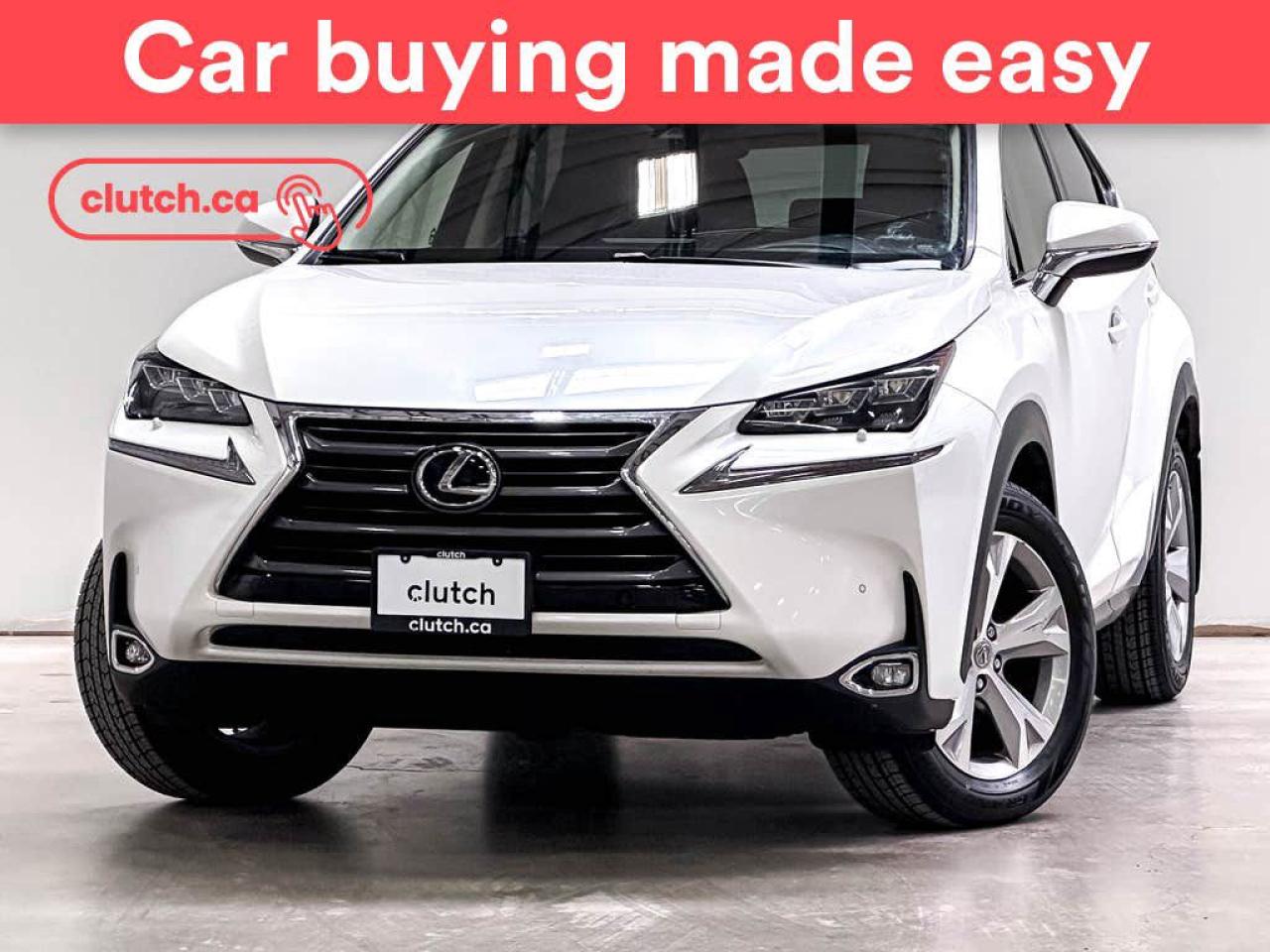 Used 2017 Lexus NX 200t AWD w/ Nav, Heated Front Seats, Rearview Cam for sale in Toronto, ON