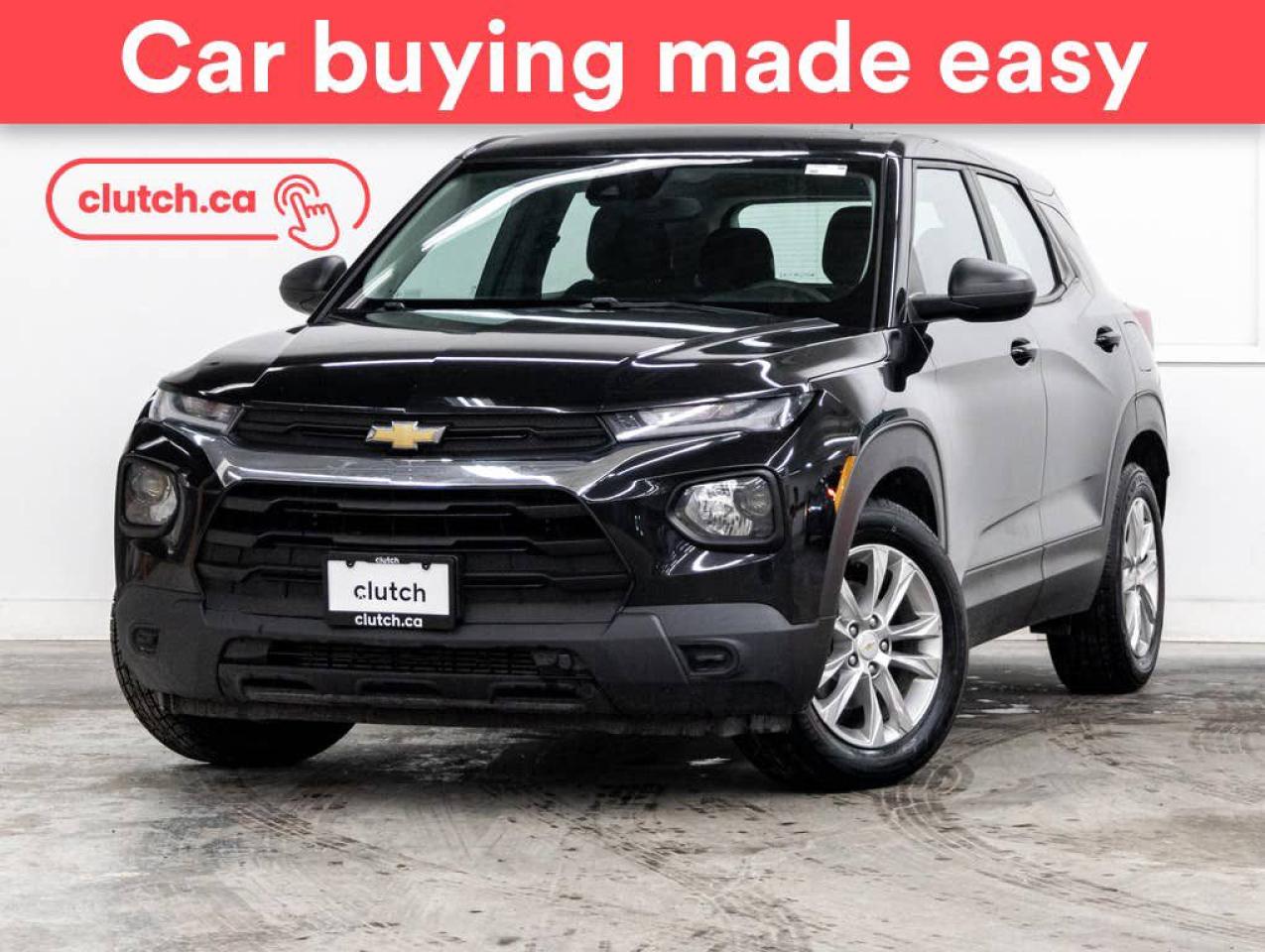 Used 2021 Chevrolet TrailBlazer LS w/ Apple CarPlay & Android Auto, Rearview Cam, Cruise Control for sale in Toronto, ON