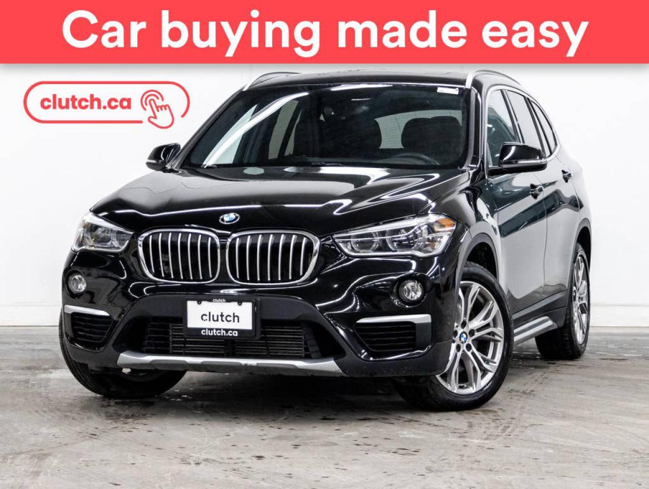 Used 2018 BMW X1 xDrive28i AWD w/ Panoramic Moonroof, Rearview Cam, Heated Front Seats for sale in Toronto, ON