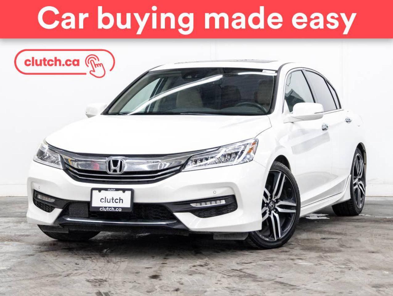 Used 2016 Honda Accord Touring V6 w/Apple CarPlay & Android Auto, Heated Front Seats, Backup Cam for sale in Toronto, ON