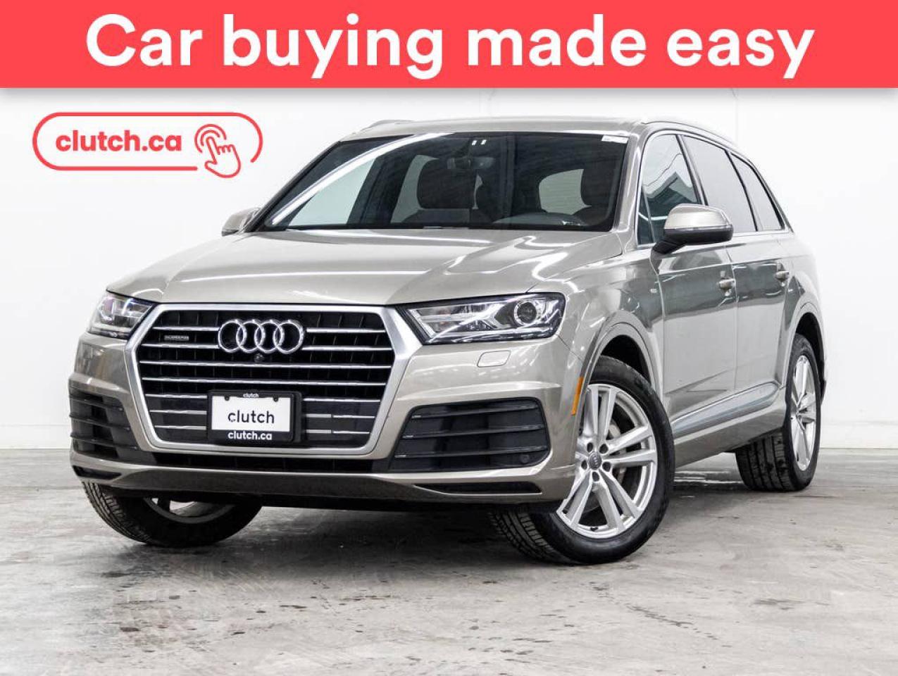 Used 2017 Audi Q7 Progressiv AWD w/ Apple CarPlay & Android Auto, Panoramic Moonroof, Nav for sale in Toronto, ON