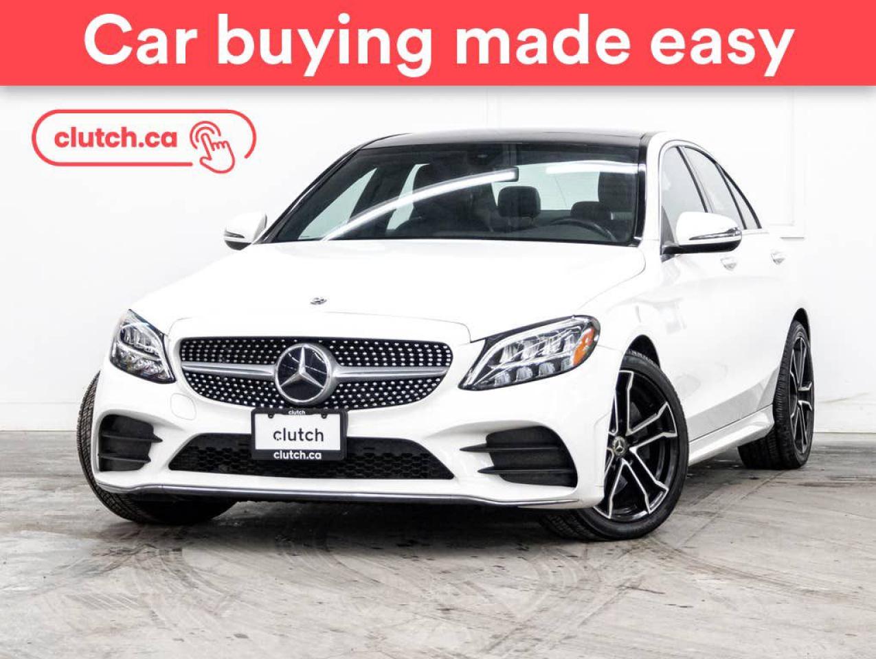 Used 2019 Mercedes-Benz C-Class C 300 4Matic AWD w/ Apple CarPlay & Android Auto, Nav, Wireless Charging for sale in Toronto, ON
