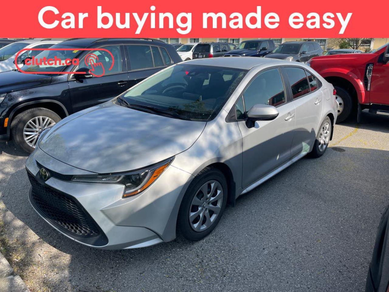 Used 2021 Toyota Corolla LE w/ Apple CarPlay & Android Auto, Rearview Cam, Climate Control for sale in Toronto, ON