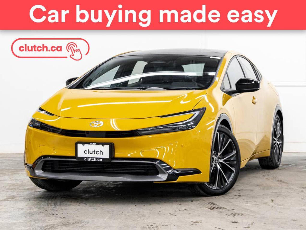 Used 2023 Toyota Prius Limited AWD w/Apple CarPlay, Heated Front Seats, Rearview Cam for sale in Toronto, ON