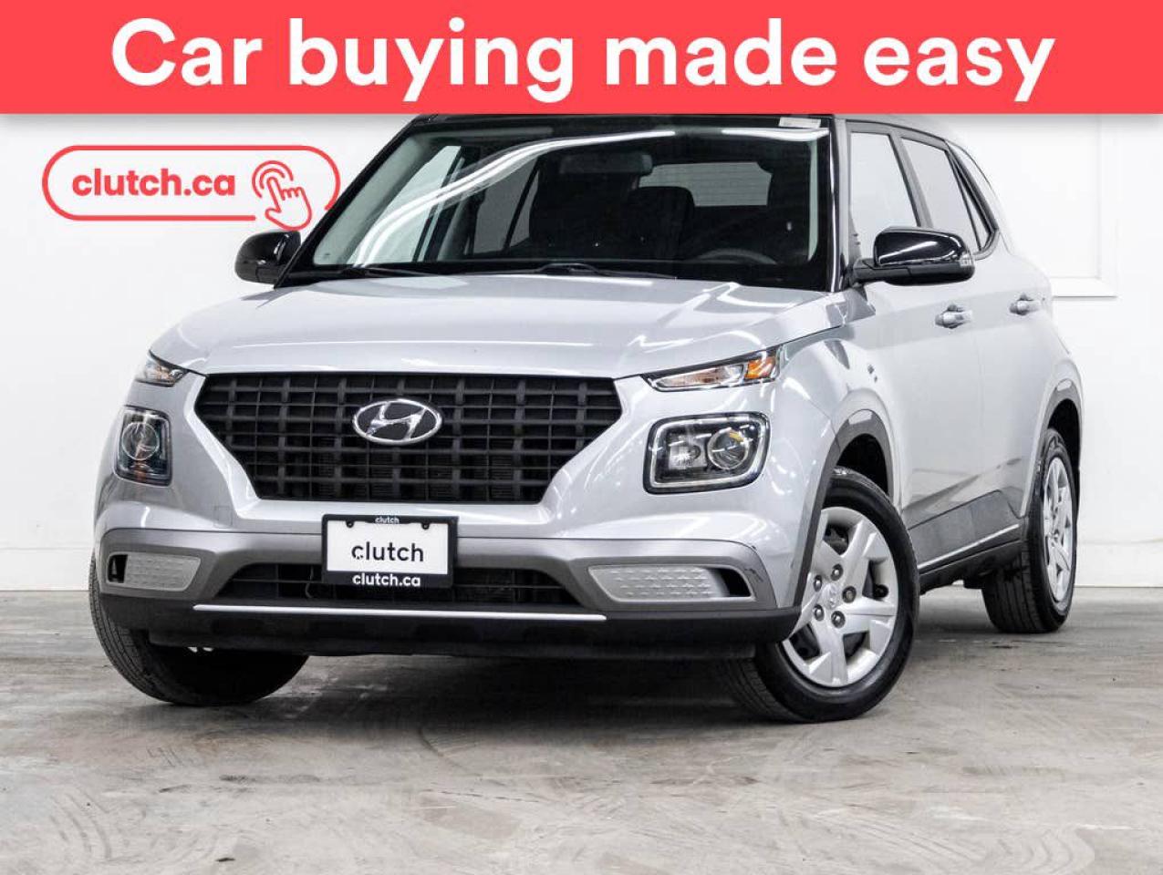 Used 2021 Hyundai Venue Essential w/ Apple CarPlay & Android Auto, Rearview Cam, Climate Control for sale in Toronto, ON