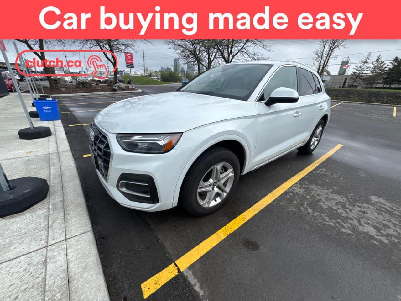 Used 2021 Audi Q5 Komfort AWD w/ Apple CarPlay, Heated Front Seats, Rearview Cam for sale in Toronto, ON