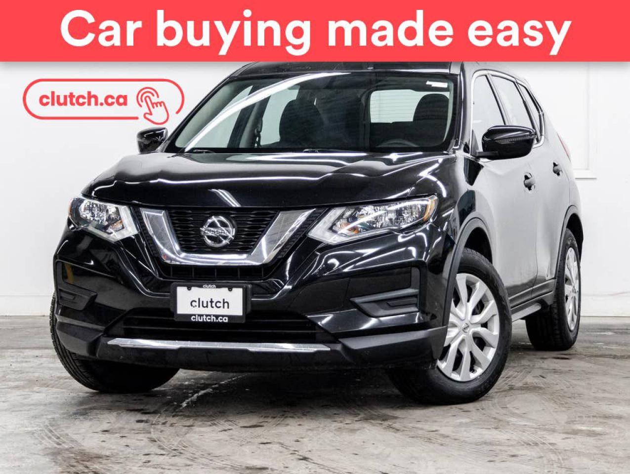 Used 2019 Nissan Rogue S w/ Apple CarPlay & Android Auto, Rearview Cam, Climate Control for sale in Toronto, ON