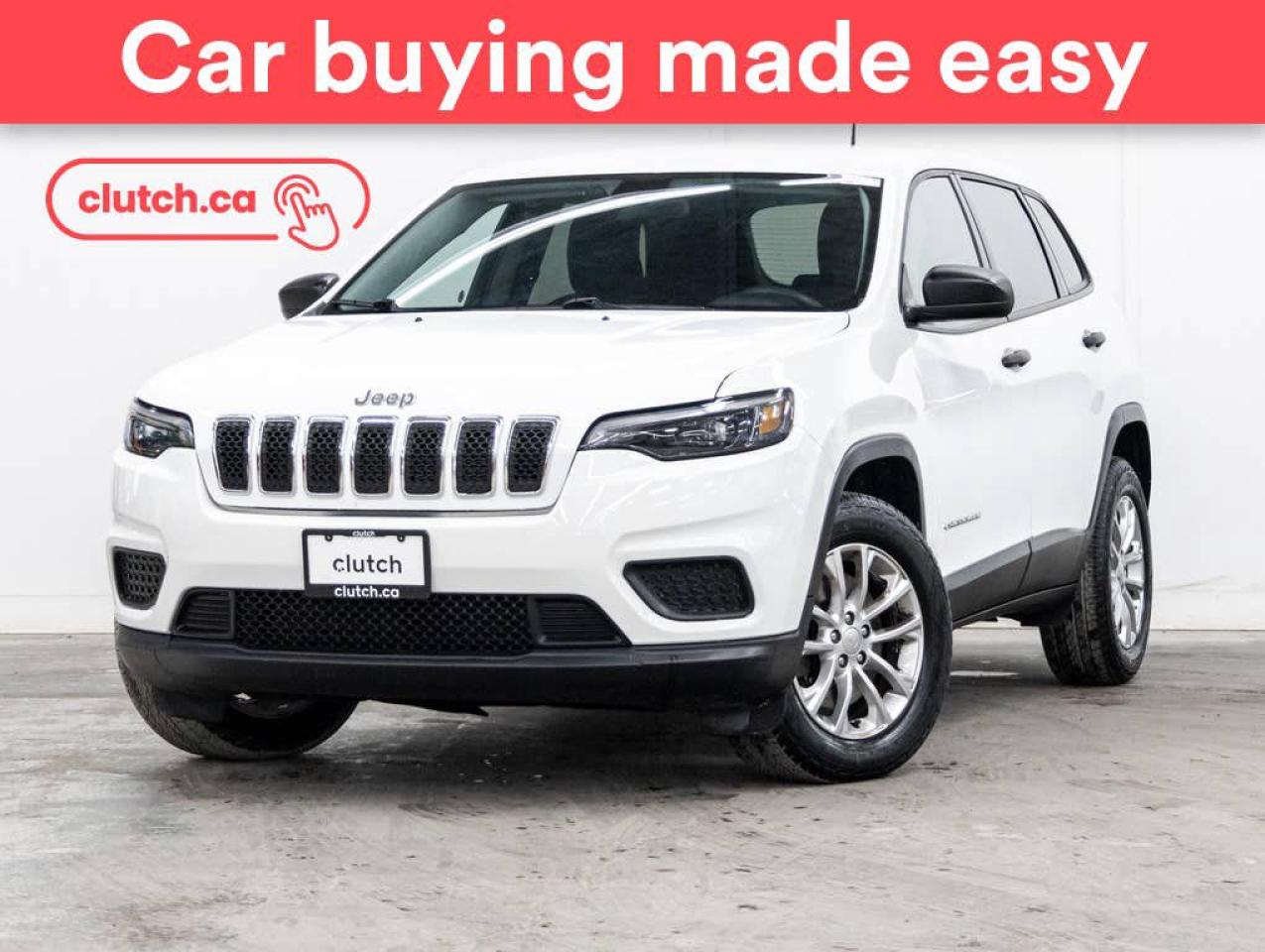 Used 2019 Jeep Cherokee Sport 4x4 w/ Rearview Cam, Cruise Control, Climate Control for sale in Toronto, ON