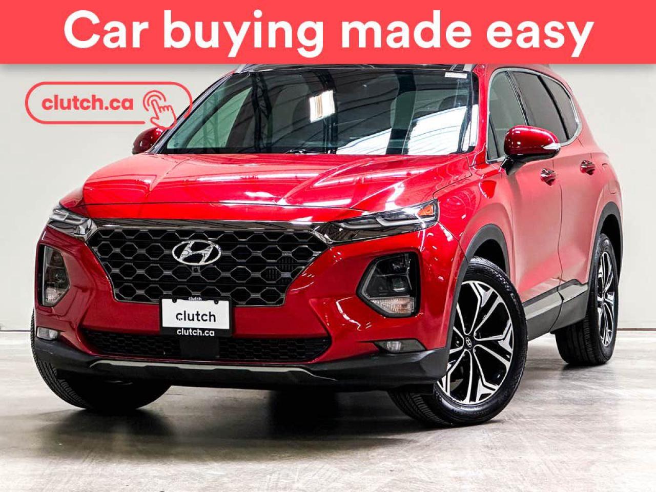 Used 2019 Hyundai Santa Fe Ultimate AWD w/ Apple CarPlay, Heated Front Seats, Rearview Cam for sale in Toronto, ON