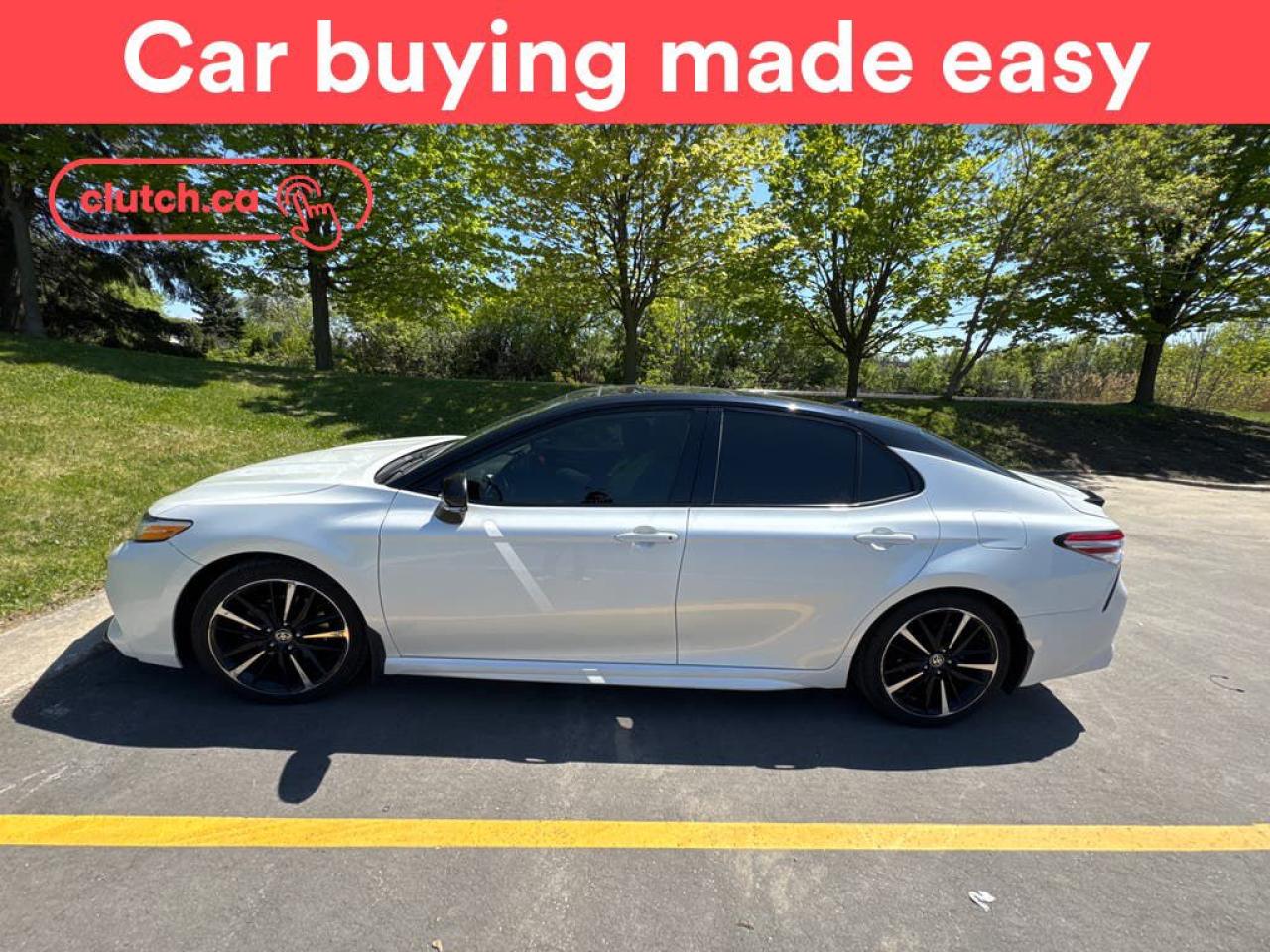 Used 2020 Toyota Camry XSE w/ Apple CarPlay, Heated Front Seats, Rearview Cam for sale in Toronto, ON