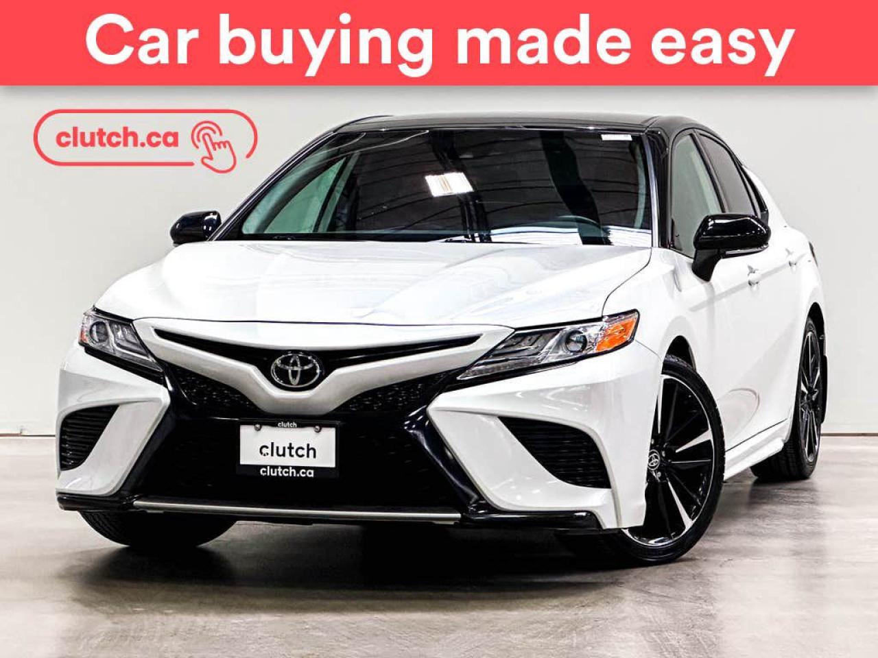 Used 2020 Toyota Camry XSE w/ Apple CarPlay, Heated Front Seats, Rearview Cam for sale in Toronto, ON