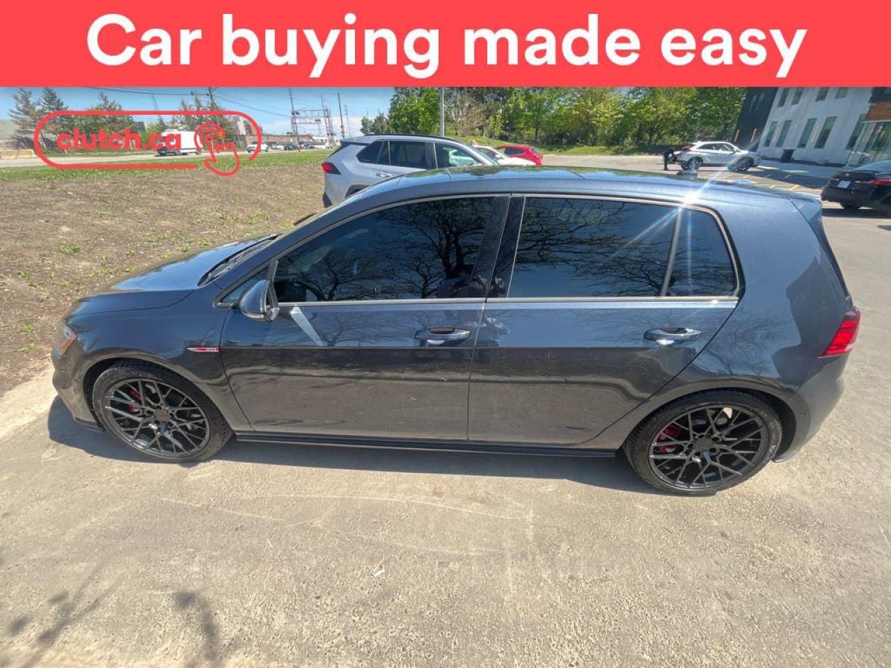Used 2018 Volkswagen Golf GTI Autobahn w/ Apple CarPlay, Heated Front Seats, Rearview Cam for sale in Toronto, ON