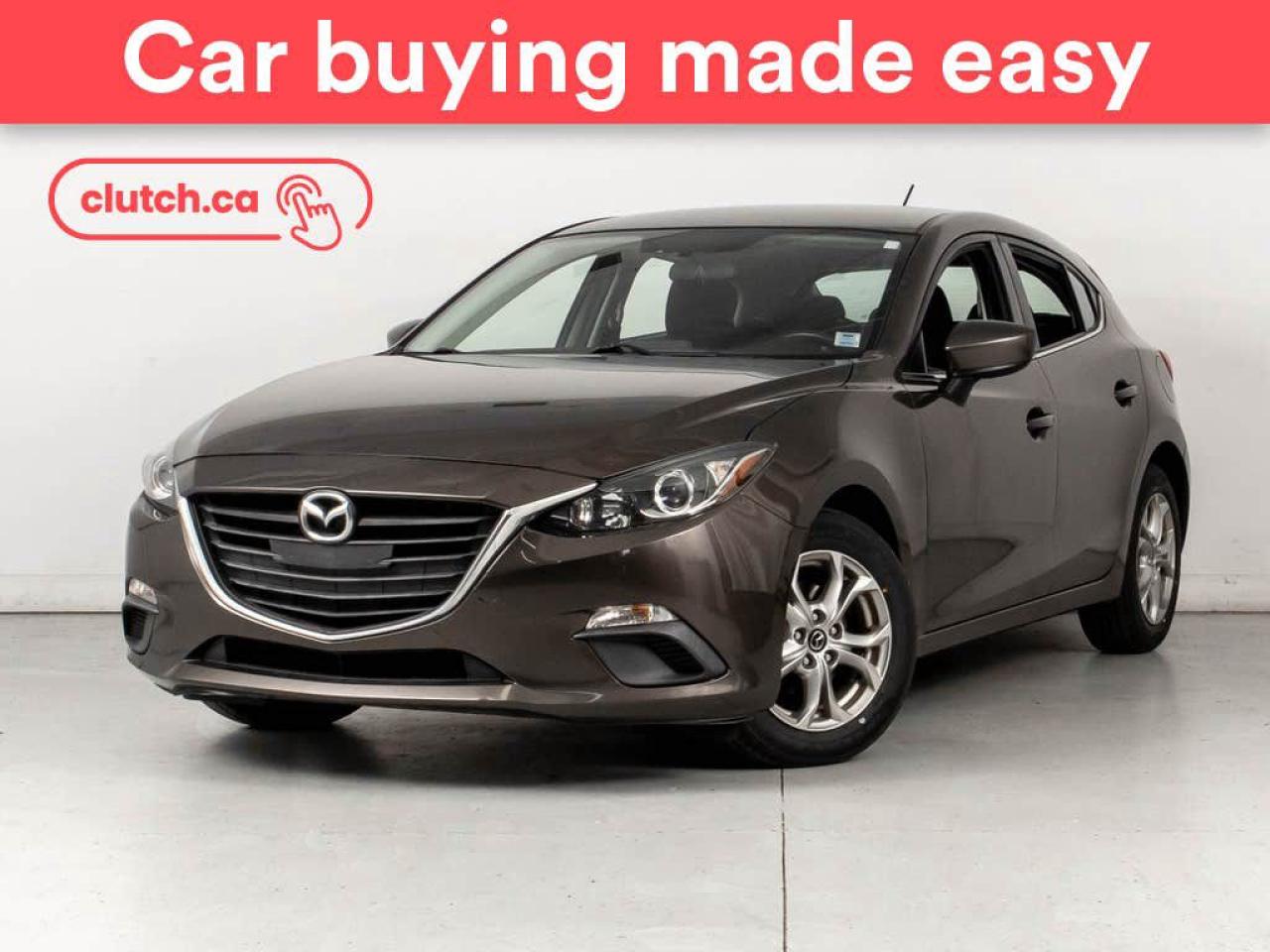 Used 2015 Mazda MAZDA3 GS w/ Heated Front Seats, Rearview Camera, Cruise Control for sale in Bedford, NS