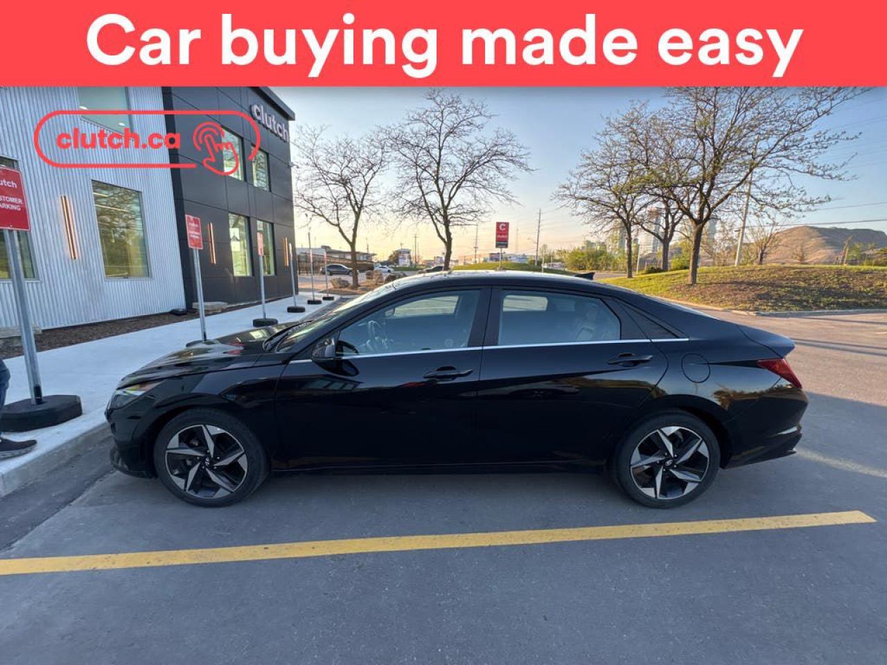 Used 2023 Hyundai Elantra Luxury w/ Apple CarPlay, Heated Front Seats, Rearview Cam for sale in Toronto, ON