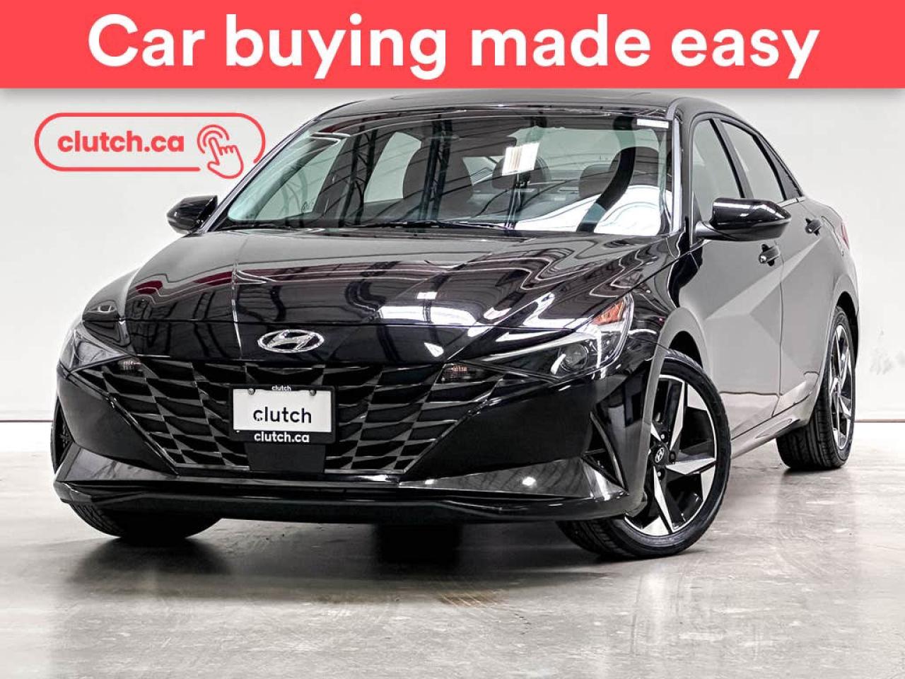 Used 2023 Hyundai Elantra Luxury w/ Apple CarPlay, Heated Front Seats, Rearview Cam for sale in Toronto, ON