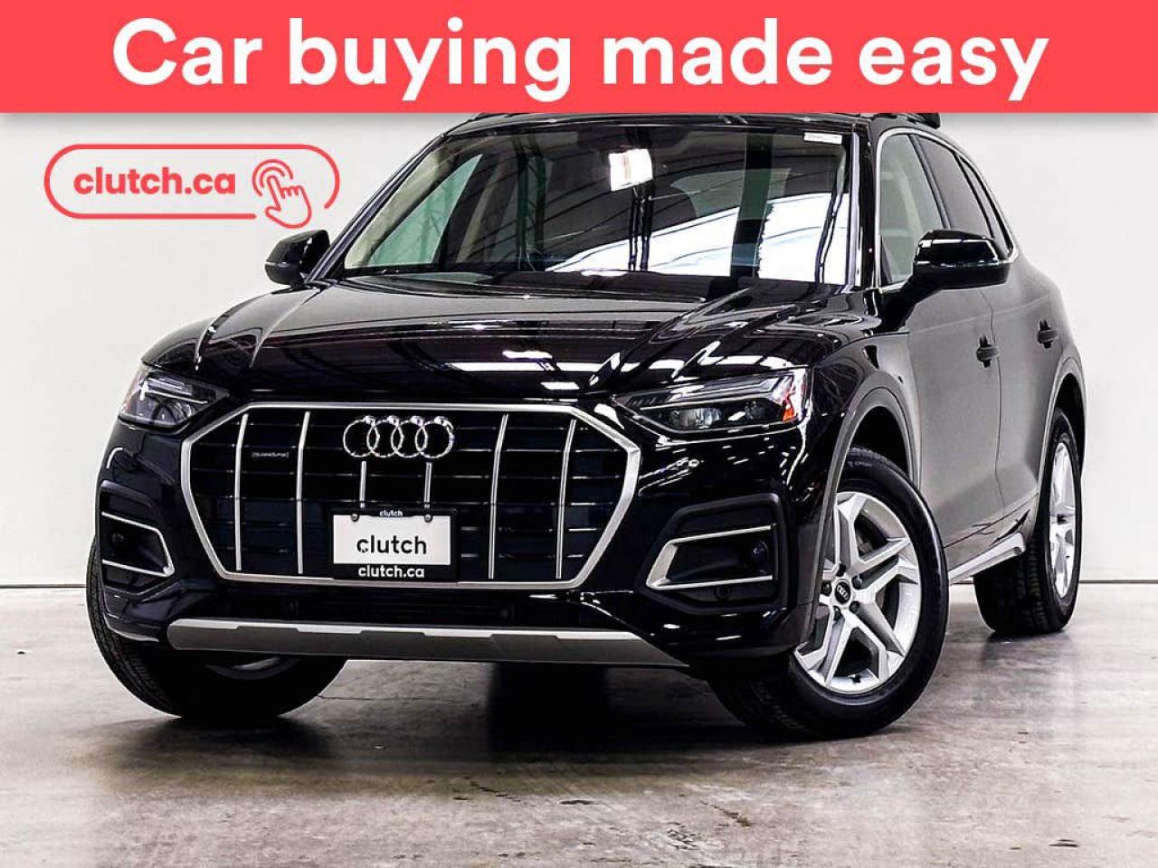Used 2022 Audi Q5 Komfort AWD w/ Apple CarPlay, Heated Front Seats, Rearview Cam for sale in Toronto, ON
