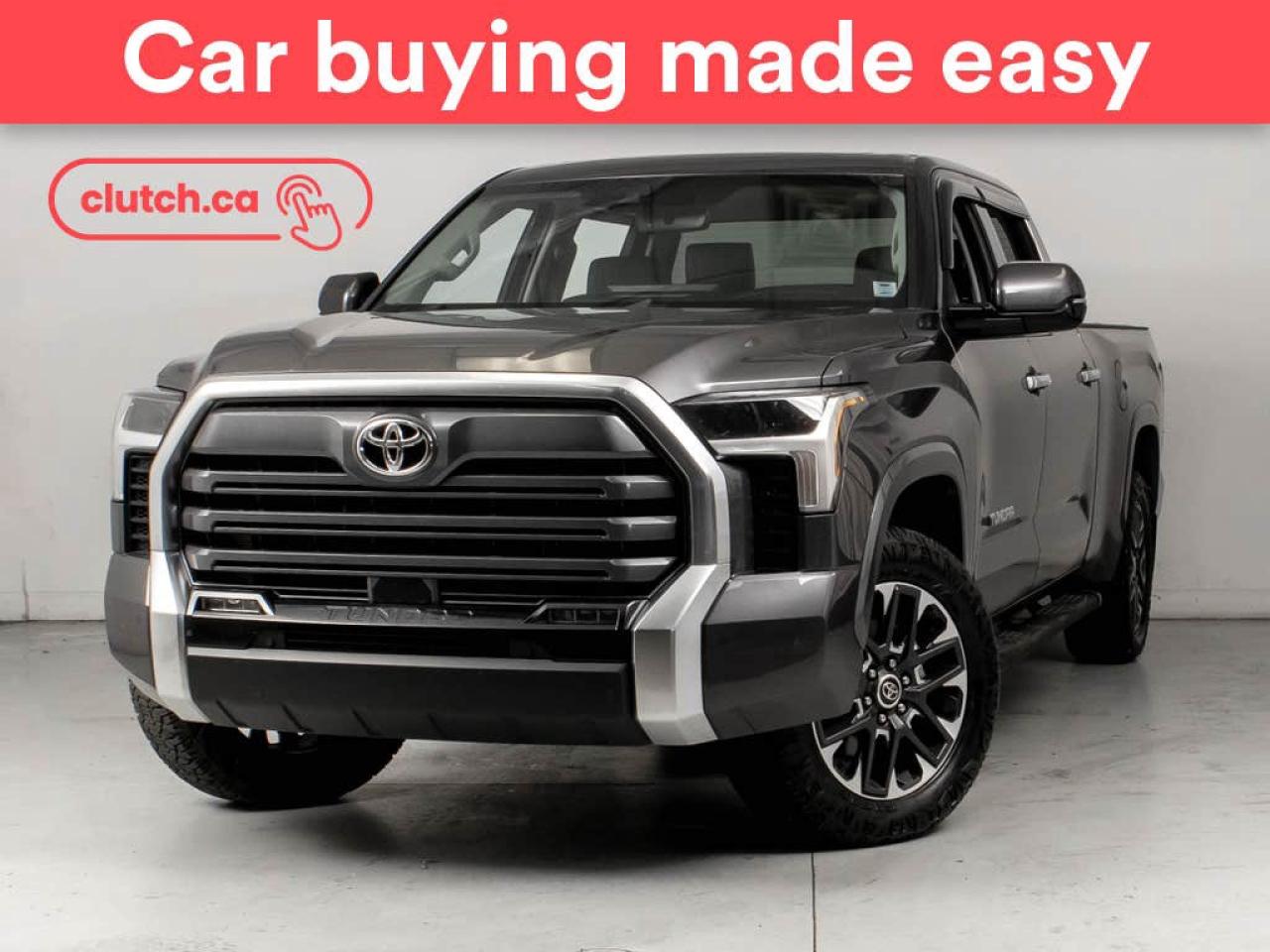 Used 2022 Toyota Tundra Limited 4x4 w/ Apple CarPlay & Android Auto, Panoramic Moonroof, Backup Cam for sale in Bedford, NS