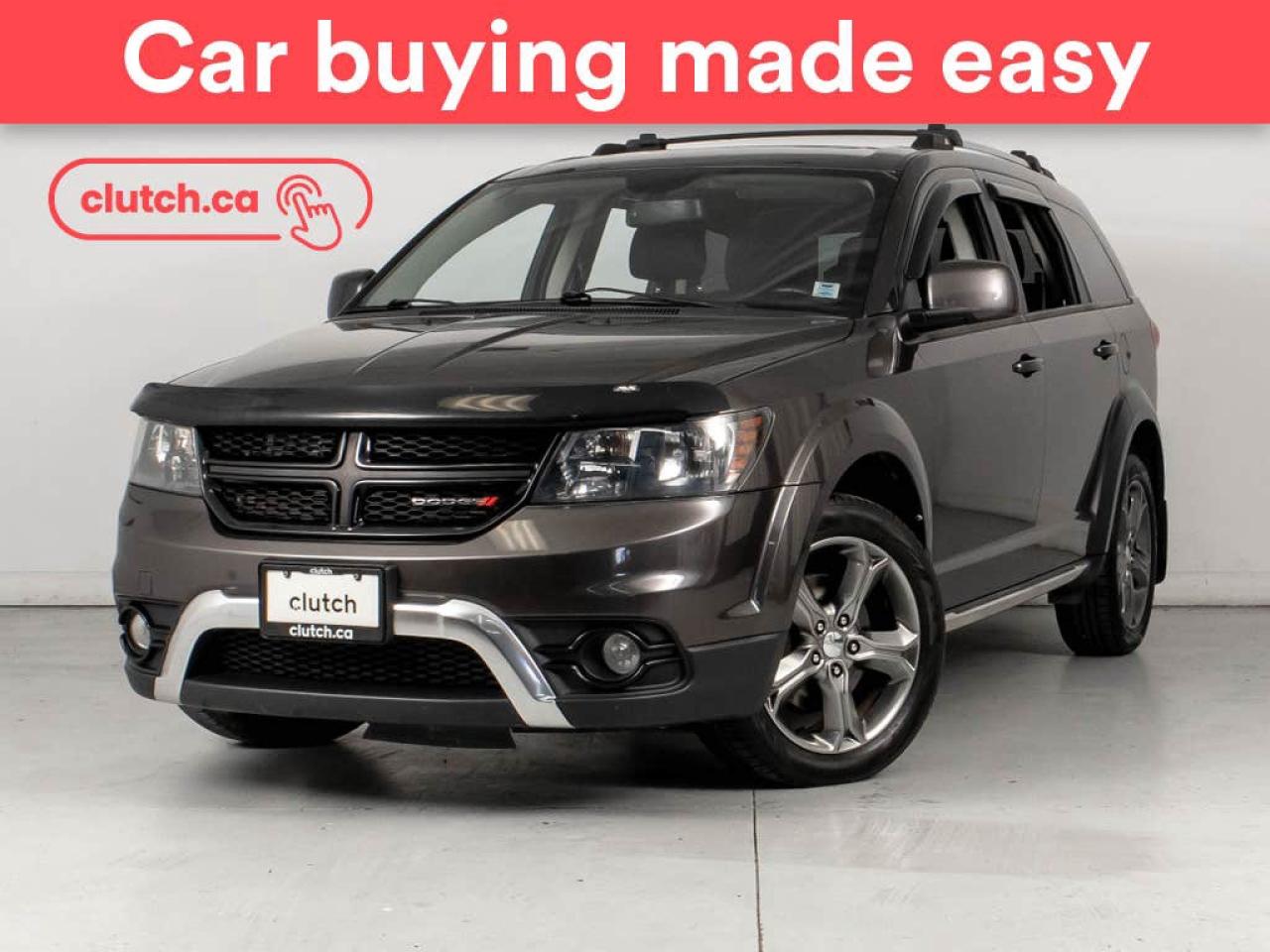 Used 2017 Dodge Journey Crossroad AWD w/ Navigation, Rear Entertainment, Backup Cam for sale in Bedford, NS