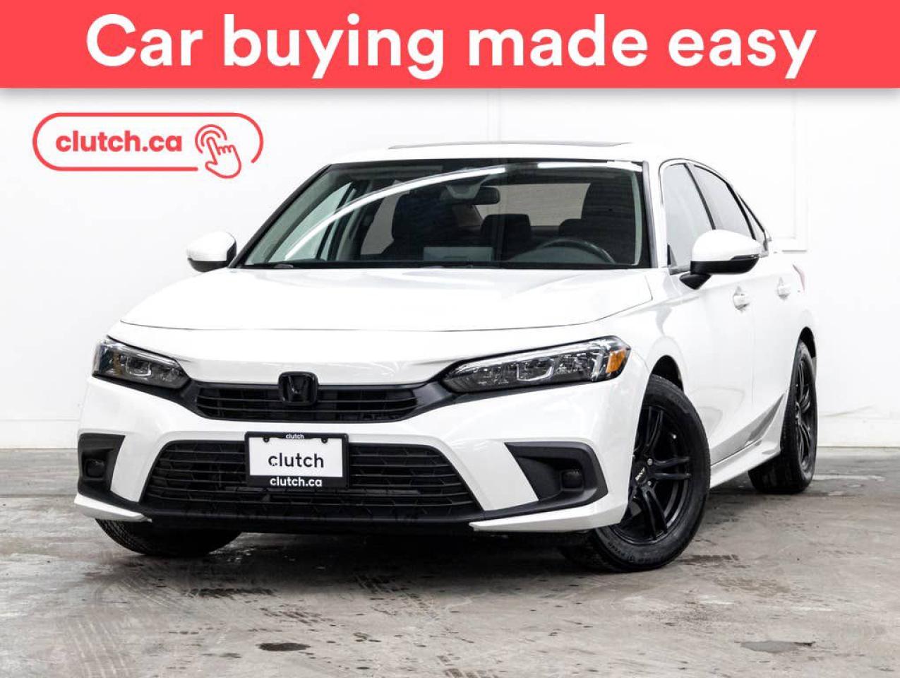 Used 2022 Honda Civic EX w/ Apple CarPlay & Android Auto, Rearview cam, Dual Zone A/C for sale in Toronto, ON