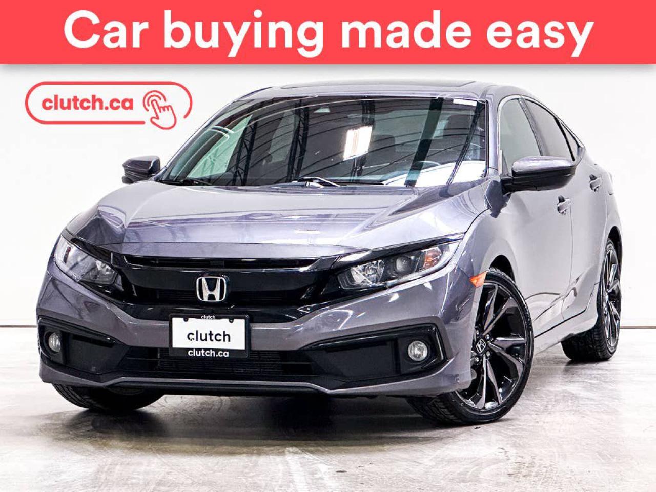 Used 2019 Honda Civic Sport w/ Apple CarPlay, Heated Front Seats, Rearview Cam for sale in Toronto, ON