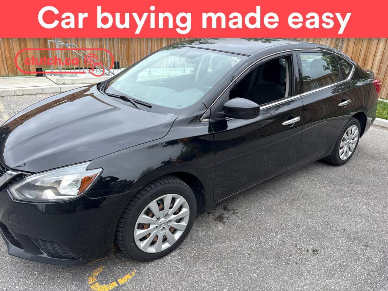 Used 2019 Nissan Sentra S w/  Rearview Cam, Climate Control, Cruise Control for sale in Toronto, ON