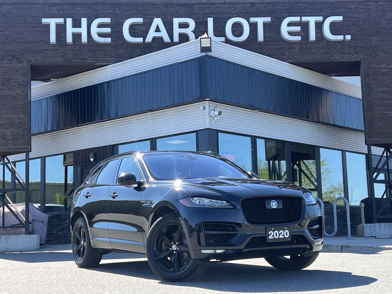 Used 2020 Jaguar F-PACE 25t R-Sport HEATED LEATHER SEATS, NAV, BACK UP CAM, MOONROOF, SIRIUS XM!! for sale in Sudbury, ON