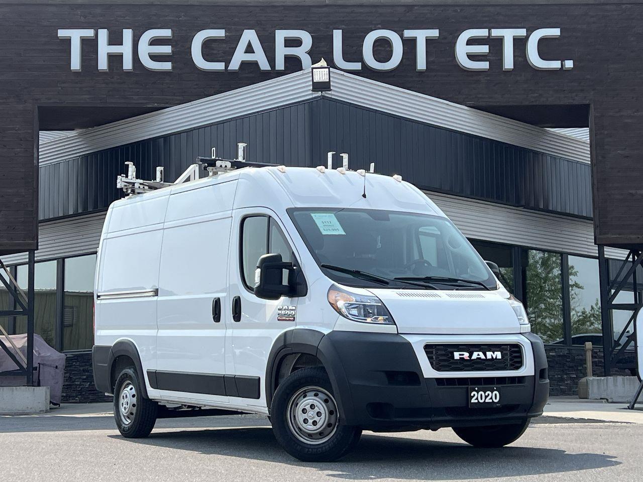 Used 2020 RAM 2500 ProMaster High Roof 3 PASSENGER, BACK UP CAM, CRUISE CONTROL!! for sale in Sudbury, ON