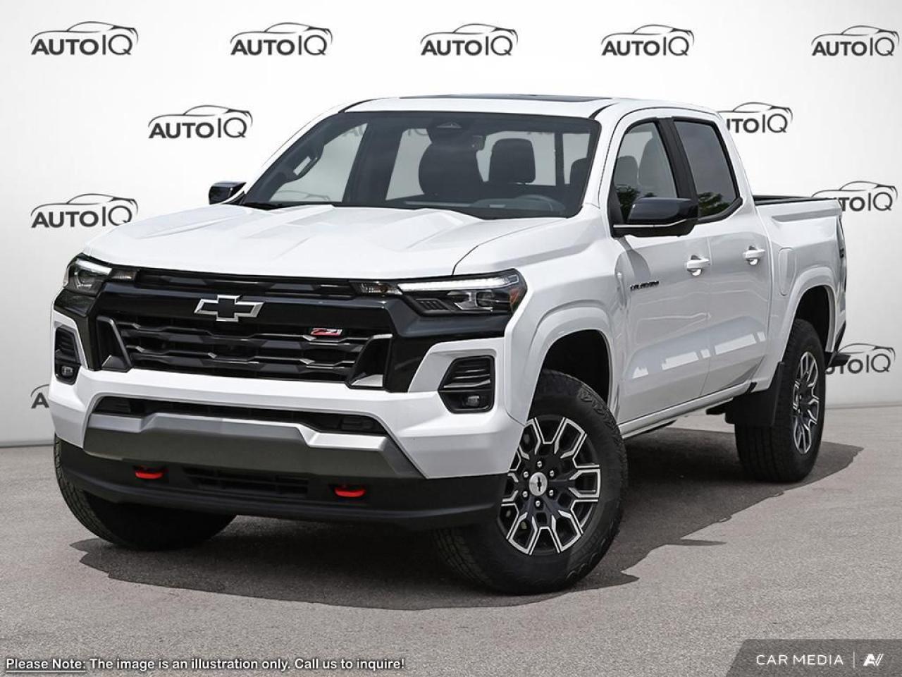 New 2025 Chevrolet Colorado Z71 Preferred Equipment Group 4Z7|PWR SUNROOF|SPRAY-ON BEDLINER|TECH PKG|GVWR: 2,835 KG (6,250 LB)|REAR AXLE - 3.42 RATIO|2.7L TURBOMAX ENG|8-SPEED|265/65R-18 ALL-TERRAIN TIRES|ALL-WEATHER FLOOR LINERS (D for sale in Tillsonburg, ON