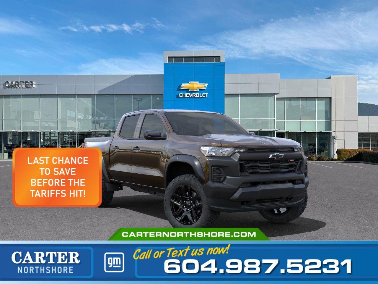 New 2025 Chevrolet Colorado  for sale in North Vancouver, BC