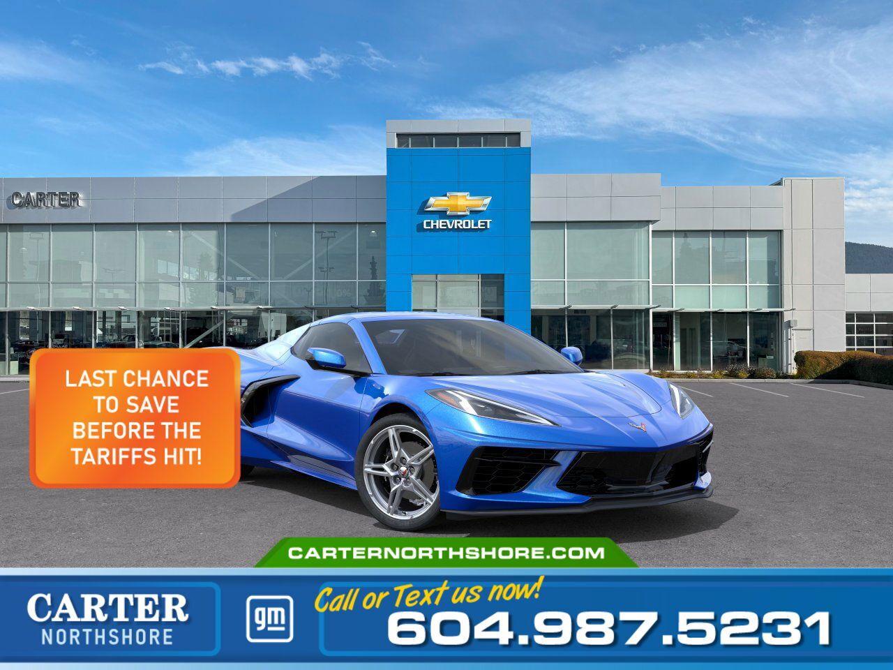 New 2025 Chevrolet Corvette  for sale in North Vancouver, BC