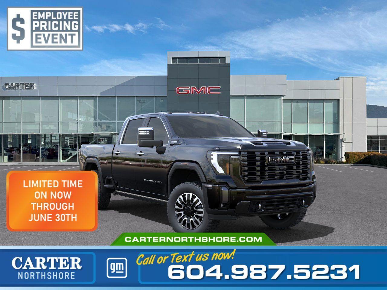 New 2025 GMC Sierra 3500 HD DENALI ULTIMATE 4WD | Alum Wheels/Rear Diff for sale in North Vancouver, BC